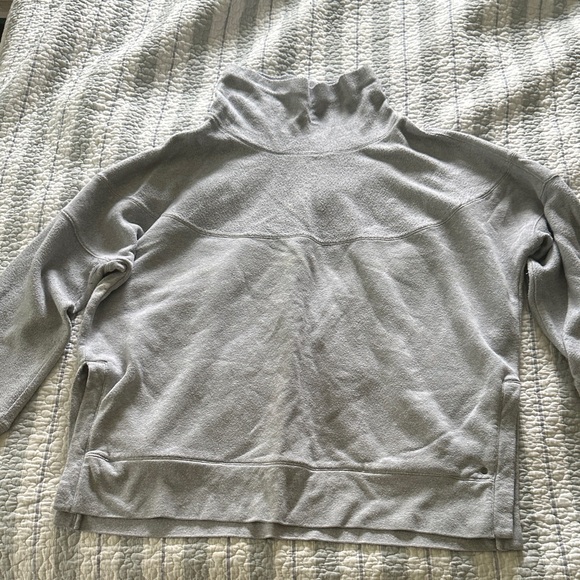 Prana Sweaters - Prana Light Gray Turtleneck Pullover Sweater - Women